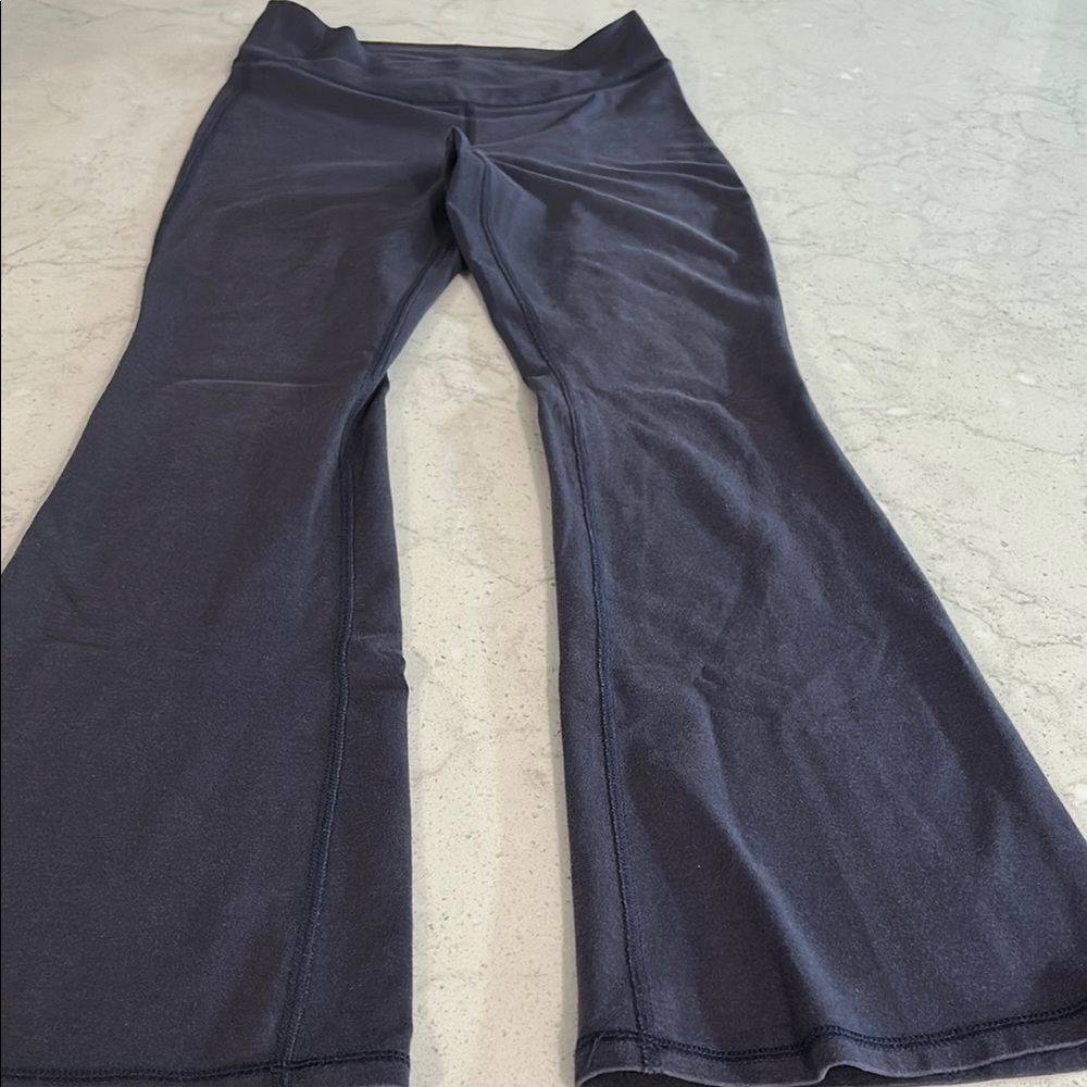 Old Navy Black High-Rise Flare Pants